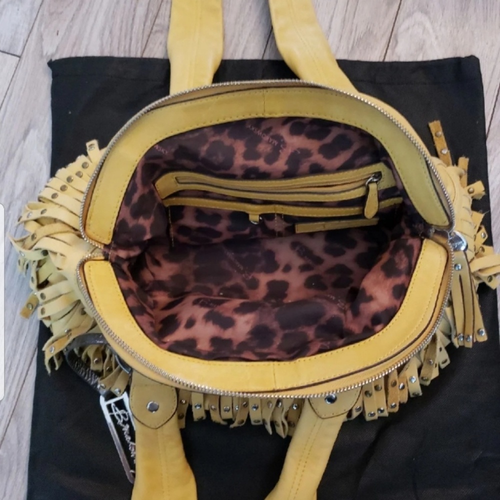 B Markowsky fringed leather bag - Picture 5 of 9